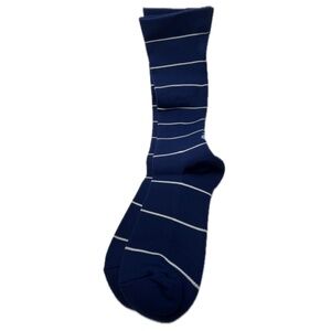 NWT | Clove Compression Socks Navy Stripe | Sz S or M
